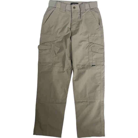 Tru-Spec 24-7 Series Men's Original Tactical Pants 30x32 Khaki Ripstop - Picture 1 of 3